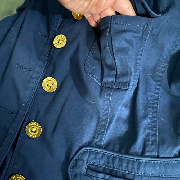 Michael Kors Button Down 3/4 Sleeve Blazer Jacket - Picture 4 of 8